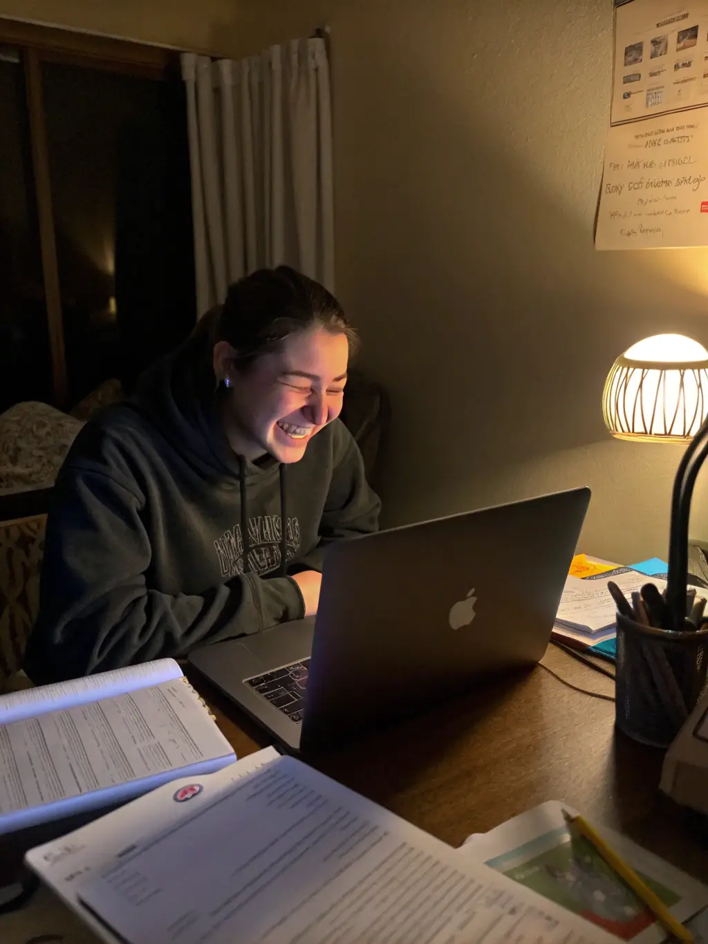 A student successfully completing a coding project, demonstrating the practical application of skills learned at TechBridge Academy.